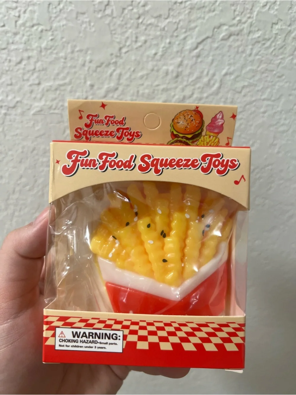 Fun Food Squeeze Toys French Fry Squishy